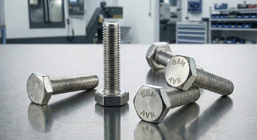 ASTM A193 GR B8M BOLT.